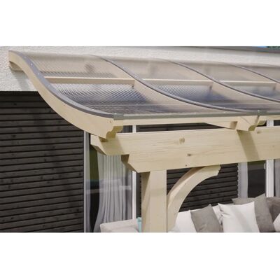 SKANHOLZ Verona Gartenpavillon - 434cm Breit Pultdach Dach SKANHOLZ Verona Gartenpavillon - 434cm Breit Pultdach Dach