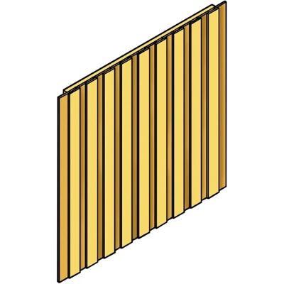 SKANHOLZ Seitenwand - Deckelschalung - 230cm x 180cm SKANHOLZ Seitenwand - Deckelschalung - 230cm x 180cm