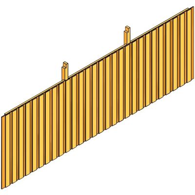 SKANHOLZ Nordische Fichte Rückwand - 550x220cm - Wandpaneel SKANHOLZ Nordische Fichte Rückwand - 550x220cm - Wandpaneel