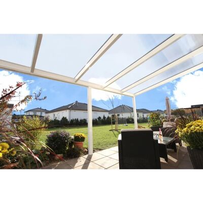 SkanHolz Garda Aluminium-Terrassenüberdachung - Garten, Modern SkanHolz Garda Aluminium-Terrassenüberdachung - Garten, Modern