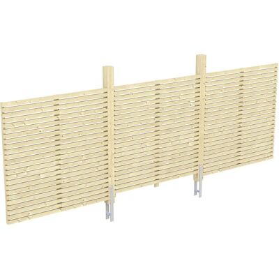 SKANHOLZ Carport Wand - Rhombus, beige - Gartenseitenwand SKANHOLZ Carport Wand - Rhombus, beige - Gartenseitenwand