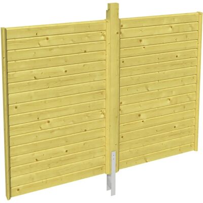 SkanHolz Grüner Gartenwand - Gartenwand SkanHolz Grüner Gartenwand - Gartenwand