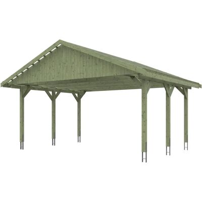 Skanholtz Wallgau Grüner Carport - Carport Skanholtz Wallgau Grüner Carport - Carport
