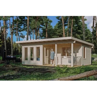 SKANHOLZ - Arnheim - Beige - 670x444 cm - Gartenhaus SKANHOLZ - Arnheim - Beige - 670x444 cm - Gartenhaus