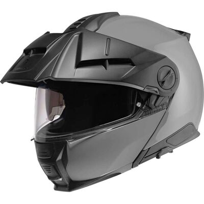Casque Moto E2 Gris - Enduro, Homologation P/J - Publicité Casque Moto E2 Gris - Enduro, Homologation P/J - Publicité