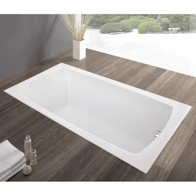 Baignoire rectangulaire Hoesch Largo - Blanc - 3707.010 - Publicité Baignoire rectangulaire Hoesch Largo - Blanc - 3707.010 - Publicité