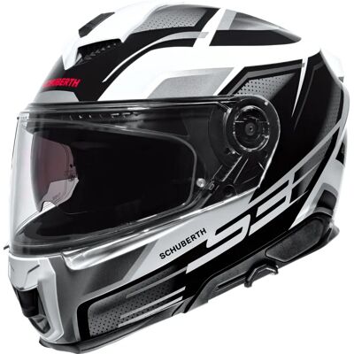 Casque S3 Storm Argent de Schuberth - Casque intégral - Publicité Casque S3 Storm Argent de Schuberth - Casque intégral - Publicité
