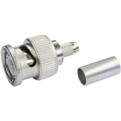 Telegärtner J01000A1255Y Rechter BNC-Stecker - Signal, Daten & Video Telegärtner J01000A1255Y Rechter BNC-Stecker - Signal, Daten & Video