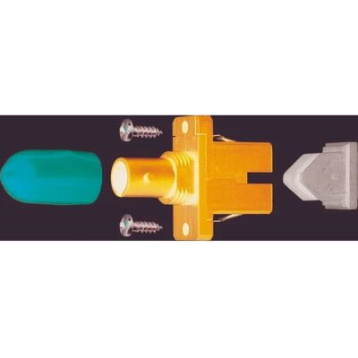 Adaptador de fibra óptica Telegärtner J08082A0000 - Azul Adaptador de fibra óptica Telegärtner J08082A0000 - Azul