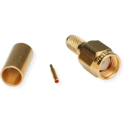Telegartner J01150A0041 SMA Male Connector - Coaxial, 50Ω, Straight Telegartner J01150A0041 SMA Male Connector - Coaxial, 50Ω, Straight