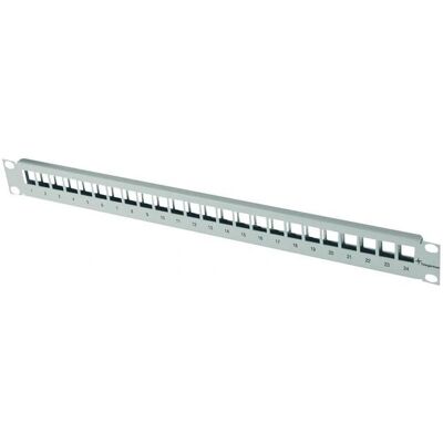 Telegärtner H02025A0197 Panneau de brassage 24 ports - 1U, CAT 6A, Gris - Publicité Telegärtner H02025A0197 Panneau de brassage 24 ports - 1U, CAT 6A, Gris - Publicité