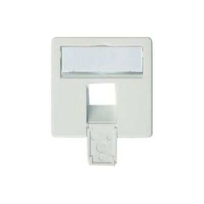 Telegärtner F00020A0123 Wandplatte - Weiß, 50x50mm Telegärtner F00020A0123 Wandplatte - Weiß, 50x50mm