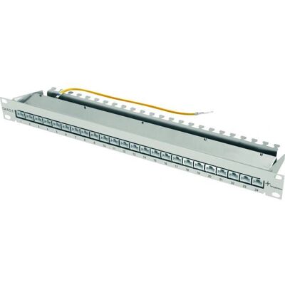 Telegärtner J02023A0052 Panel de raccordement RJ-45 Gris - Publicité Telegärtner J02023A0052 Panel de raccordement RJ-45 Gris - Publicité