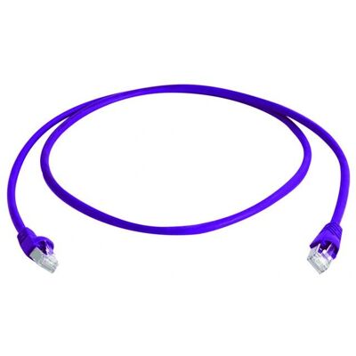 Cavo di rete Telegärtner MP8 FS500 LSZH 0,5m Viola Cat6a Schermato Cavo di rete Telegärtner MP8 FS500 LSZH 0,5m Viola Cat6a Schermato