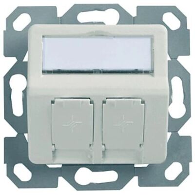 Cover di sicurezza per presa RJ-45 Telegärtner H02010A0083 - Bianco Cover di sicurezza per presa RJ-45 Telegärtner H02010A0083 - Bianco