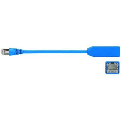 Telegärtner RJ45 Netzwerkkabel Blau - Adapter 20cm - Cat.7 Telegärtner RJ45 Netzwerkkabel Blau - Adapter 20cm - Cat.7