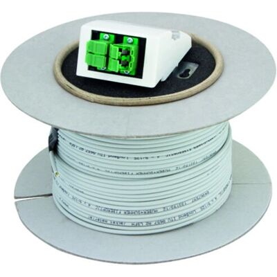 Telegärtner H02082A0001 Weiß 25m Glasfaserkabel - Netzwerkkabel Telegärtner H02082A0001 Weiß 25m Glasfaserkabel - Netzwerkkabel
