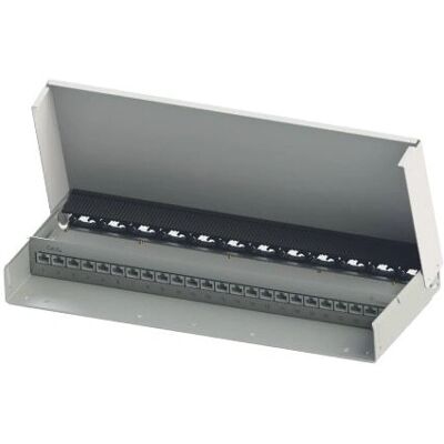 Telegärtner MPD24-HS K Patch Panel - 24 Ports - White Telegärtner MPD24-HS K Patch Panel - 24 Ports - White