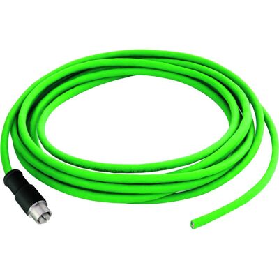 Telegärtner - STX M12x1 VL X-kod Cat6A - Groen - 0.5m - Networking cable Telegärtner - STX M12x1 VL X-kod Cat6A - Groen - 0.5m - Networking cable