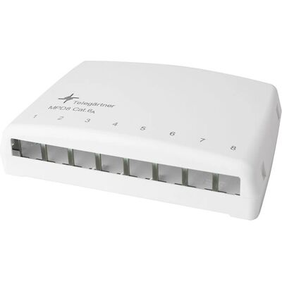 Telegärtner H02000A0103 Netzwerkschrank - Cat6a, Weiß Telegärtner H02000A0103 Netzwerkschrank - Cat6a, Weiß