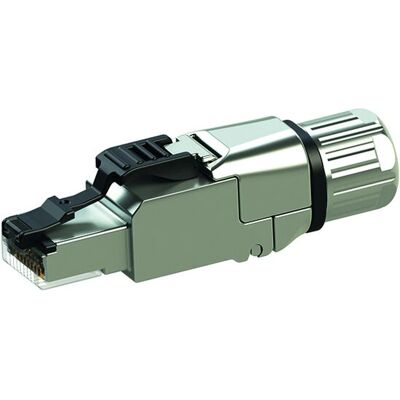 Connecteur de câble Telegärtner J00026A5001 - Argent - Cat6a - Publicité Connecteur de câble Telegärtner J00026A5001 - Argent - Cat6a - Publicité