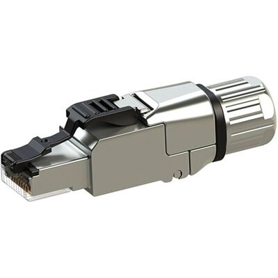 Connettore di rete Telegärtner J00026A5005 RJ45 8P8C Metallo - Compatibile con Cat 8.1, 40 Gbps Connettore di rete Telegärtner J00026A5005 RJ45 8P8C Metallo - Compatibile con Cat 8.1, 40 Gbps