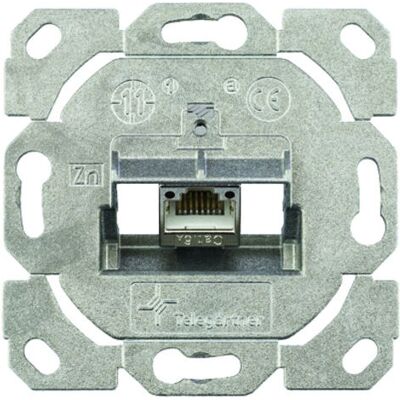 Telegärtner J00020A0531 Prise réseau RJ-45 métallique - 1 module Telegärtner J00020A0531 Prise réseau RJ-45 métallique - 1 module