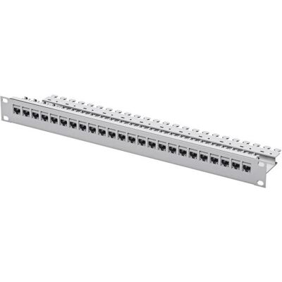 Telegärtner J02023A0055 Panel de parcheo - 24 puertos - Gris claro Telegärtner J02023A0055 Panel de parcheo - 24 puertos - Gris claro