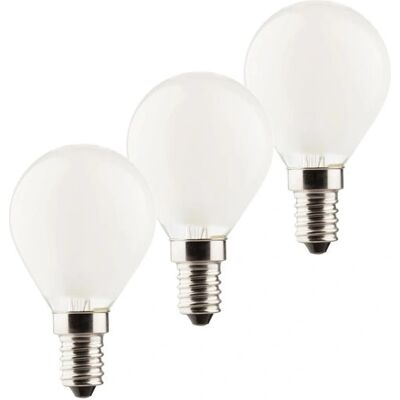 Müller-Licht 400294 Energiesparlampe - E14-Fassung - Warmweiß - 4 W - 470 lm - Set aus 3 Müller-Licht 400294 Energiesparlampe - E14-Fassung - Warmweiß - 4 W - 470 lm - Set aus 3