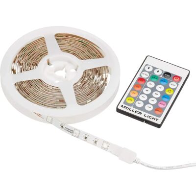 Striscia LED RGB Müller-Licht 20100323 - 5m, Telecomando Striscia LED RGB Müller-Licht 20100323 - 5m, Telecomando
