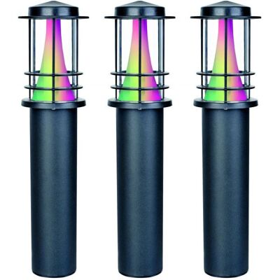 Müller-Licht 404040 Gartenbeleuchtung - 3er Set RGB Außenlampen Müller-Licht 404040 Gartenbeleuchtung - 3er Set RGB Außenlampen