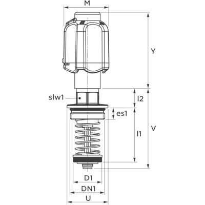 Aalberts Seppelfricke Modell 1929 - Ventilteil Aalberts Seppelfricke Modell 1929 - Ventilteil