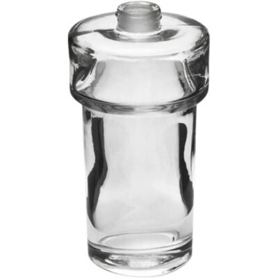 Emco Polo Soap Dispenser - Clear Glass - Manual Operation Emco Polo Soap Dispenser - Clear Glass - Manual Operation