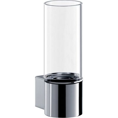 Emco Modell 352000100 Glashalter - Wandmontage, Chrom, Kristallglas Emco Modell 352000100 Glashalter - Wandmontage, Chrom, Kristallglas