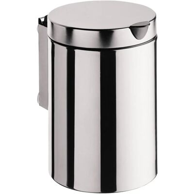 Poubelle murale en acier inoxydable Emco 355300100 - 3L - Design moderne Poubelle murale en acier inoxydable Emco 355300100 - 3L - Design moderne