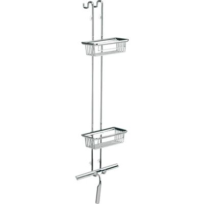 Emco System2 Badezimmeraufbewahrung - 2 Tiefe Körbe, Glaswischer Emco System2 Badezimmeraufbewahrung - 2 Tiefe Körbe, Glaswischer