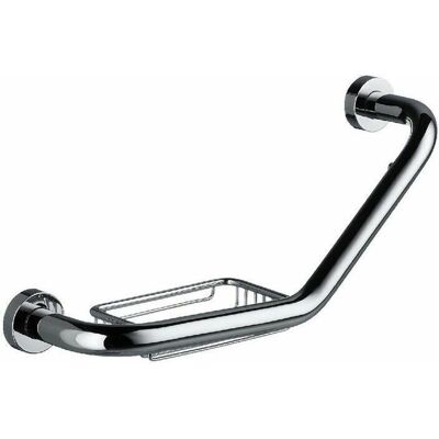 Emco Rondo 2 Metall Wannenhalter mit Seifenkorb - Chrom Emco Rondo 2 Metall Wannenhalter mit Seifenkorb - Chrom
