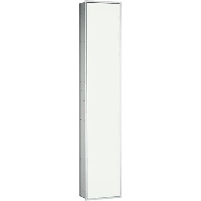 Emco Asis Module 300 Wandkast - Groot Opbergvak - Aluminium/Wit Emco Asis Module 300 Wandkast - Groot Opbergvak - Aluminium/Wit