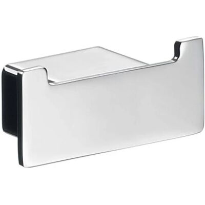 Ganchillo doble LOFT EMCO - 2 Toallas, Aluminio, Acero Ganchillo doble LOFT EMCO - 2 Toallas, Aluminio, Acero