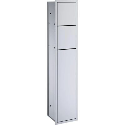 Emco Asis 978305052 WC-Modul - Wandmontage, Aluminium, 2 Fächer, 1 Tür Emco Asis 978305052 WC-Modul - Wandmontage, Aluminium, 2 Fächer, 1 Tür