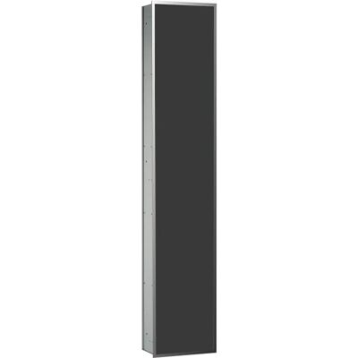 Module Emco Asis 300 - Armoire murale chrome/noir Module Emco Asis 300 - Armoire murale chrome/noir