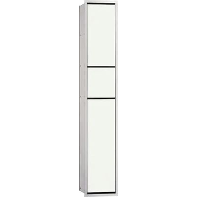 Module salle de bain encastré EMCO asis 150 - chrome/optwhite - accessoires WC Module salle de bain encastré EMCO asis 150 - chrome/optwhite - accessoires WC