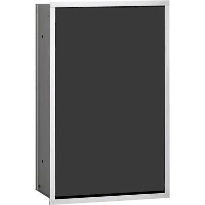 Emco Asis Modul 300 - Wandmontierter Abfallsammler - Aluminium/Schwarz Emco Asis Modul 300 - Wandmontierter Abfallsammler - Aluminium/Schwarz