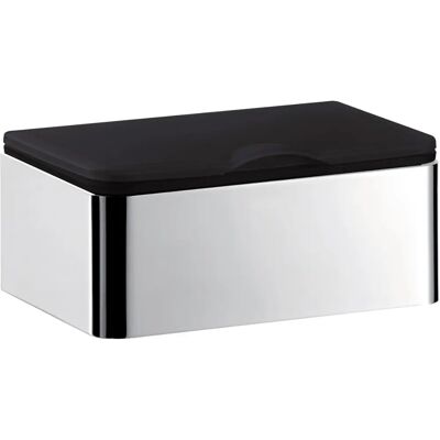 Emco System 2 Toiletrolhouder - Chroom/Zwart Emco System 2 Toiletrolhouder - Chroom/Zwart