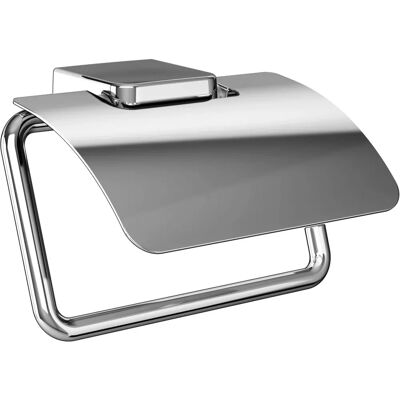 Emco Trend Wand-Toilettenpapierhalter mit Deckel - Badezimmerzubehör Emco Trend Wand-Toilettenpapierhalter mit Deckel - Badezimmerzubehör