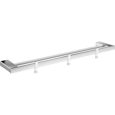 Emco Loft Doppelhandtuchhalter - 600mm, 3 Haken, Chrom Emco Loft Doppelhandtuchhalter - 600mm, 3 Haken, Chrom