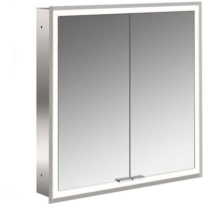 Armoire miroir Emco Prime - 600mm, éclairage LED, 2 portes - Publicité Armoire miroir Emco Prime - 600mm, éclairage LED, 2 portes - Publicité