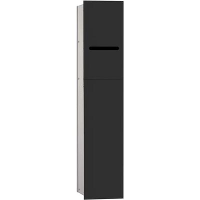 Emco Asis 2.0 Toilet Module - Wall-Mounted, Aluminium/Nero Emco Asis 2.0 Toilet Module - Wall-Mounted, Aluminium/Nero