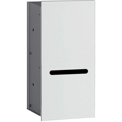 Emco asis 2.0 WC-Papier-Modul - Unterputz, aluminium/weiß, kompakt Emco asis 2.0 WC-Papier-Modul - Unterputz, aluminium/weiß, kompakt