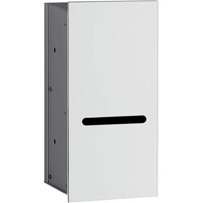 Modulo carta igienica Emco asis 2.0 - incasso, alluminio/bianco, compatto Modulo carta igienica Emco asis 2.0 - incasso, alluminio/bianco, compatto